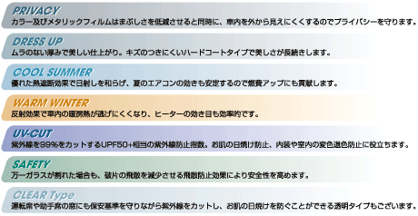 トヨタ ヴォクシー 99%UVカット ルミクールSD カーフィルム 施工 lumi tokucho2 ホンダ ステップワゴン 99%UVカット ルミクールSD カーフィルム施工