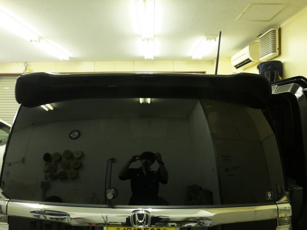 ホンダ Ｎ ＢＯＸ リンテック 赤外線カット＋ＵＶカット ウインコス 車のスモークフィルム 施工