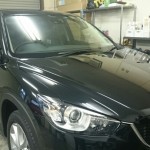 マツダ ＣＸ－５ 無機質親水系ガラスコーティングECHELON new version施工