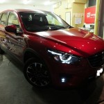 マツダ ＣＸ－５ 16年1月発売モデル ドゥレッザ ガラスコーティング 施工