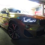 ＢＭＷ Ｘ２  柔軟性のある・しなやかな ドゥレッザ ガラスコーティングを施工