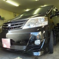 トヨタ ヴォクシー　99％UVカット ルミクールSD カーフィルム 施工