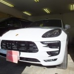 ポルシェ マカン（MACAN）マカン ターボ 赤外線カット シルフィード カーフィルム 施工