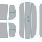 カーフィルム カット済み ＵＶカット 紫外線 99％カット スズキ ワゴンR スティングレー 【MH34S型/MH44S型】 年式 H25.7-H26.8
