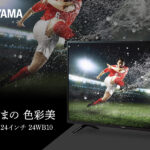 アイリスオーヤマ 24V型 液晶テレビ 24WB10 ハイビジョン 裏番組録画対応 外付HDD録画対応