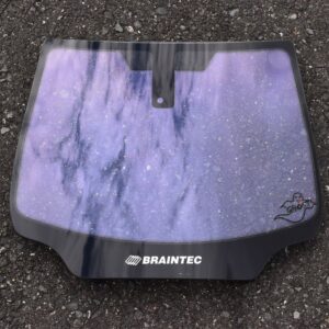 BRAINTEC グロウゴースト91 フロントガラス角度別発色
